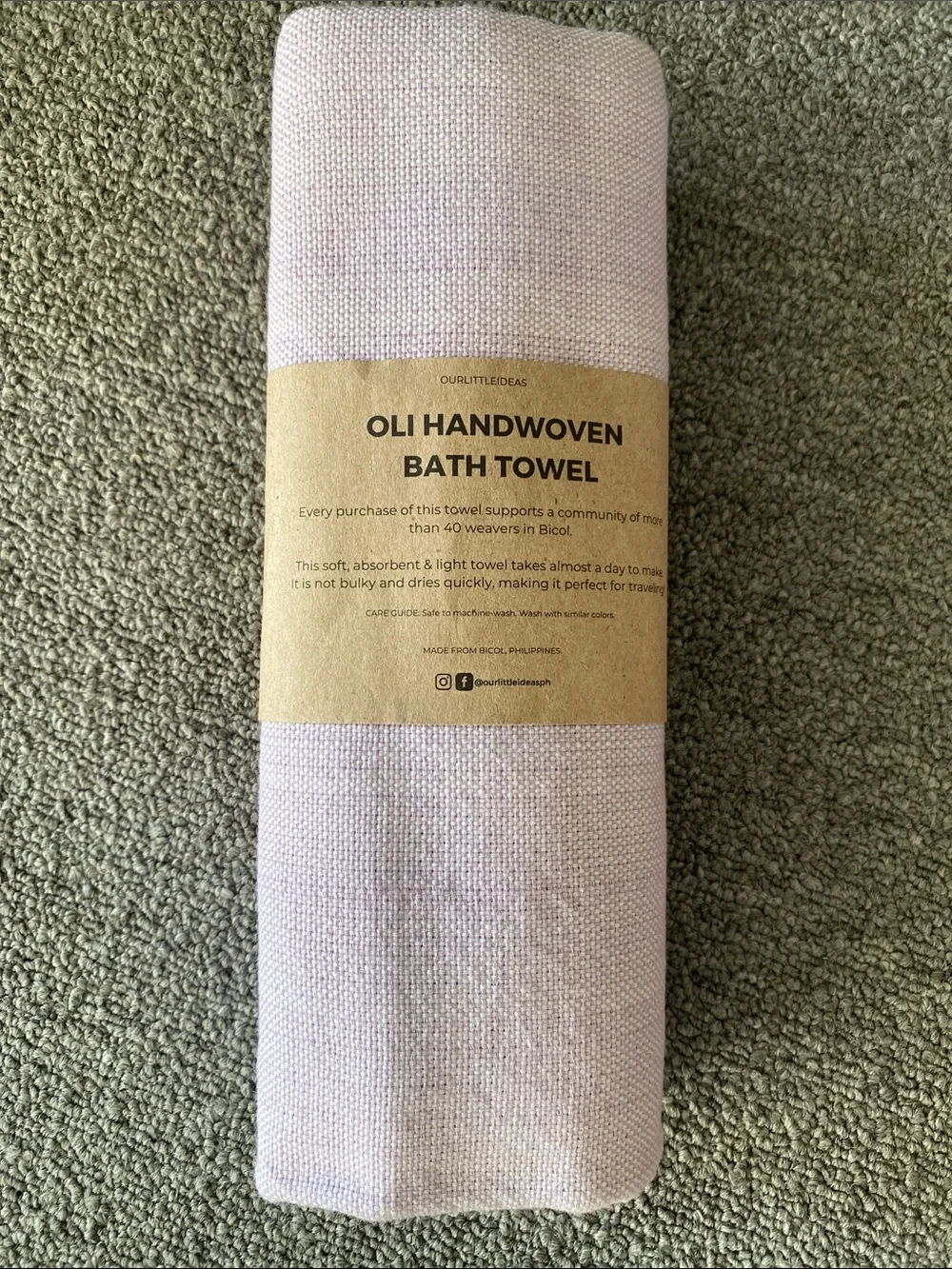 OLI Handwoven  Towel
